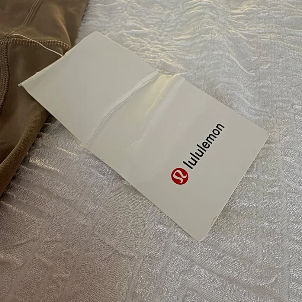 NWT New Lululemon Nulu™ Slim Fit High-Rise Midi Skirt Taupetastic Brown Pencil 4 - Picture 7 of 14